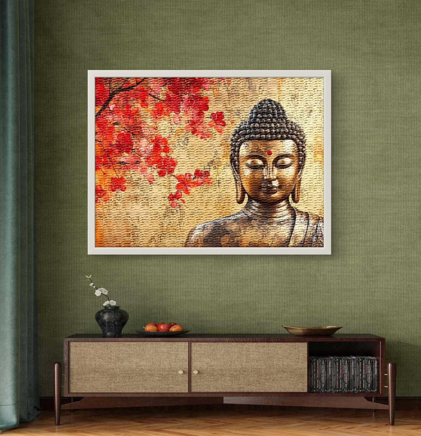 Lord Buddha Premium Canvas Painting - Buy Online | Decor By Neon