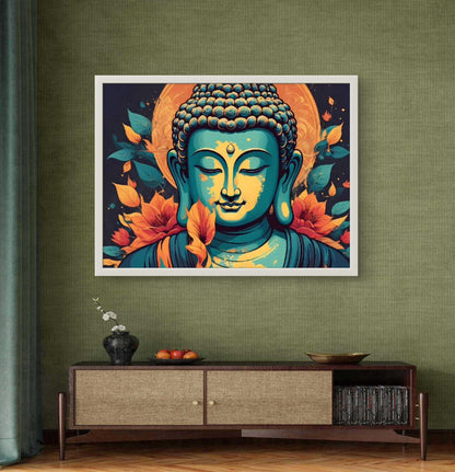 Lord Buddha Premium Canvas Painting