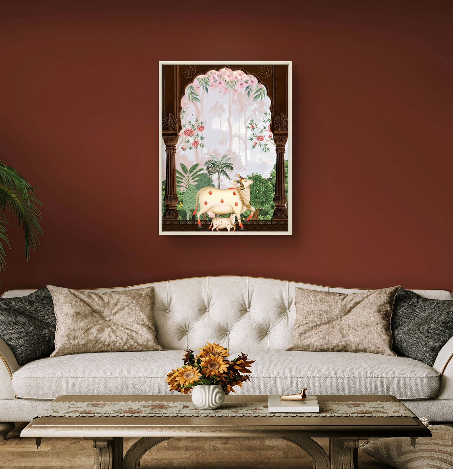Traditional Pichwai Premium Canvas Painting - Buy Online | Decor By Neon
