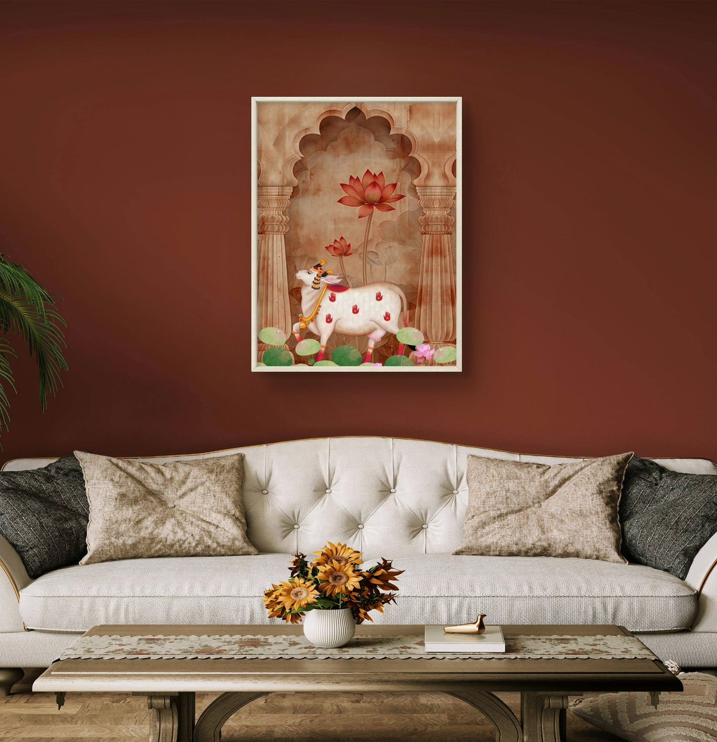 Traditional Pichwai Premium Canvas Painting - Buy Online | Decor By Neon