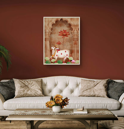 Traditional Pichwai Premium Canvas Painting