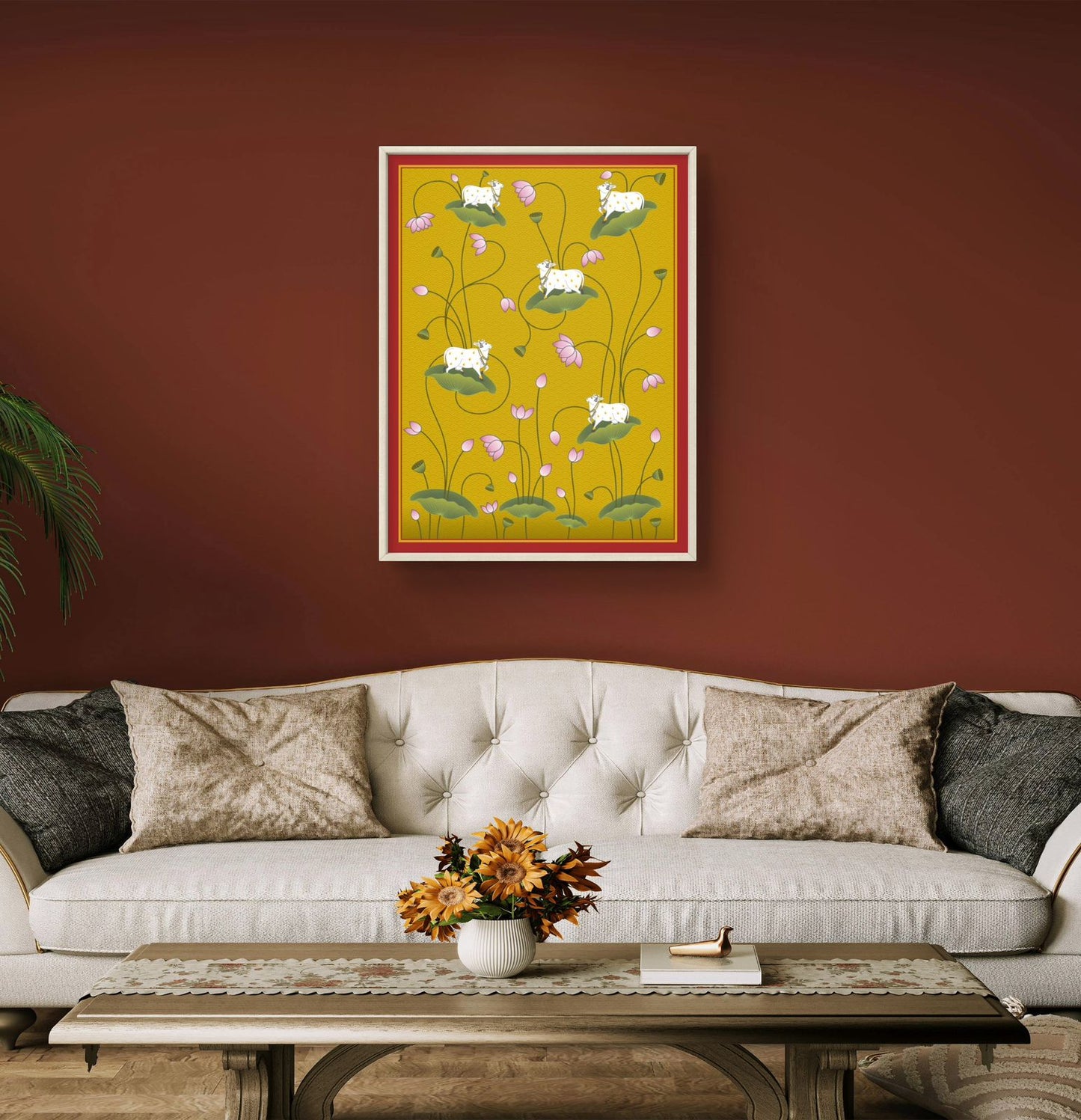 Traditional Pichwai Premium Canvas Painting - Buy Online | Decor By Neon