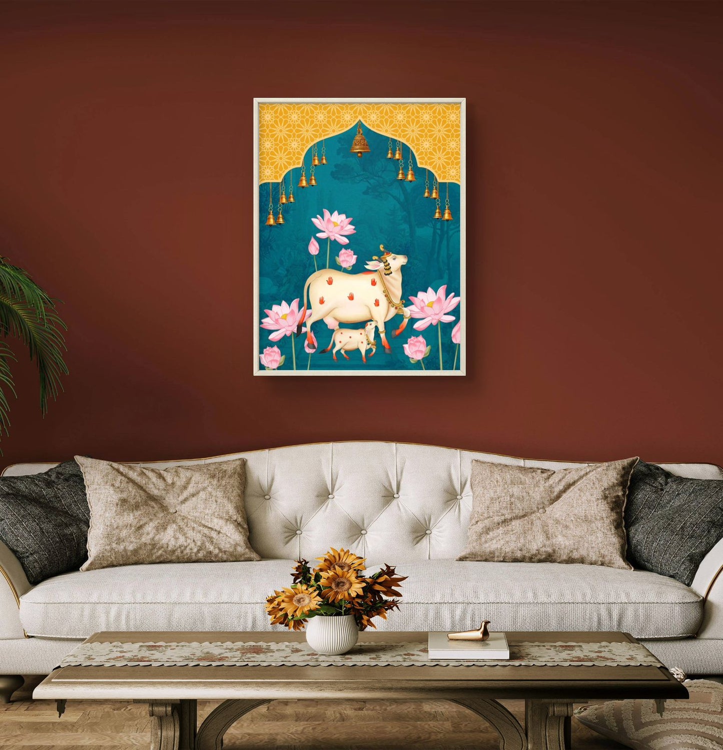 Traditional Pichwai Premium Canvas Painting - Buy Online | Decor By Neon