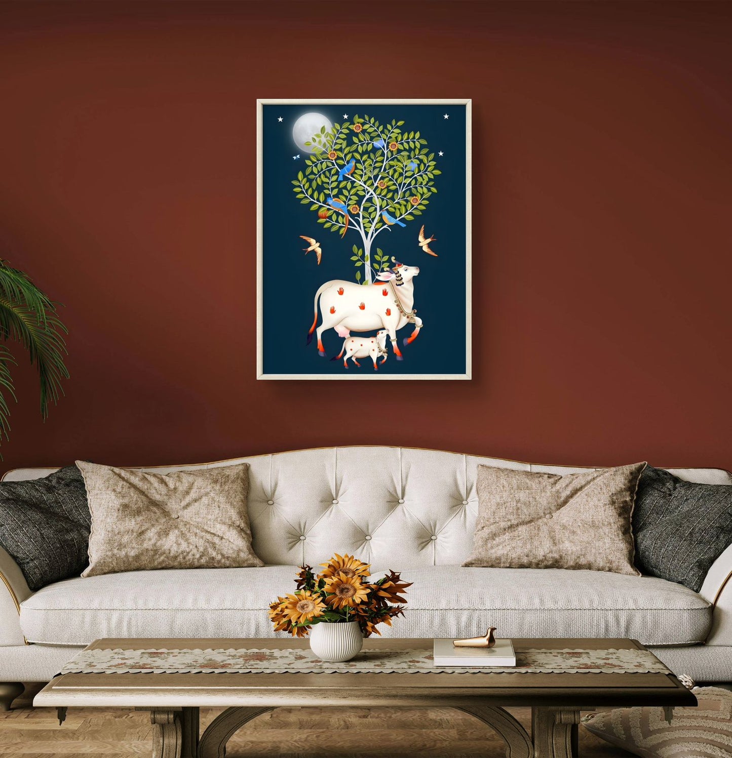 Traditional Pichwai Premium Canvas Painting - Buy Online | Decor By Neon