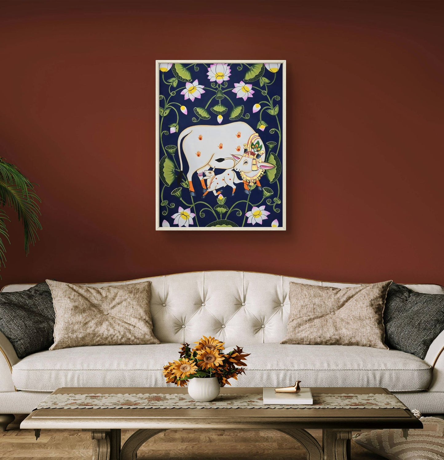 Traditional Pichwai Premium Canvas Painting - Buy Online | Decor By Neon