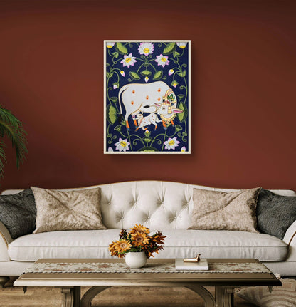 Traditional Pichwai Premium Canvas Painting
