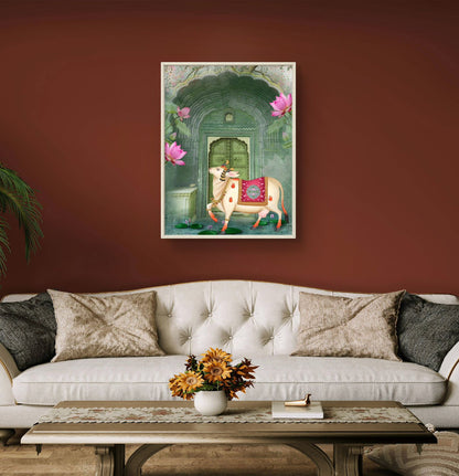 Traditional Pichwai Premium Canvas Painting