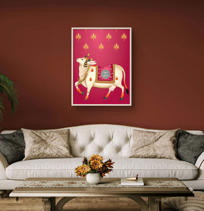 Traditional Pichwai Premium Canvas Painting