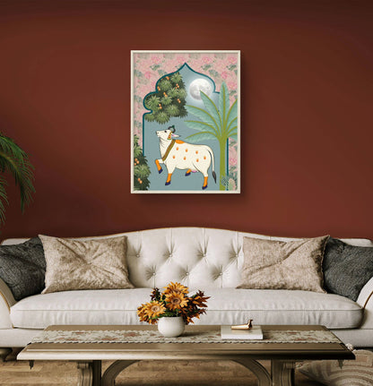 Traditional Pichwai Premium Canvas Painting