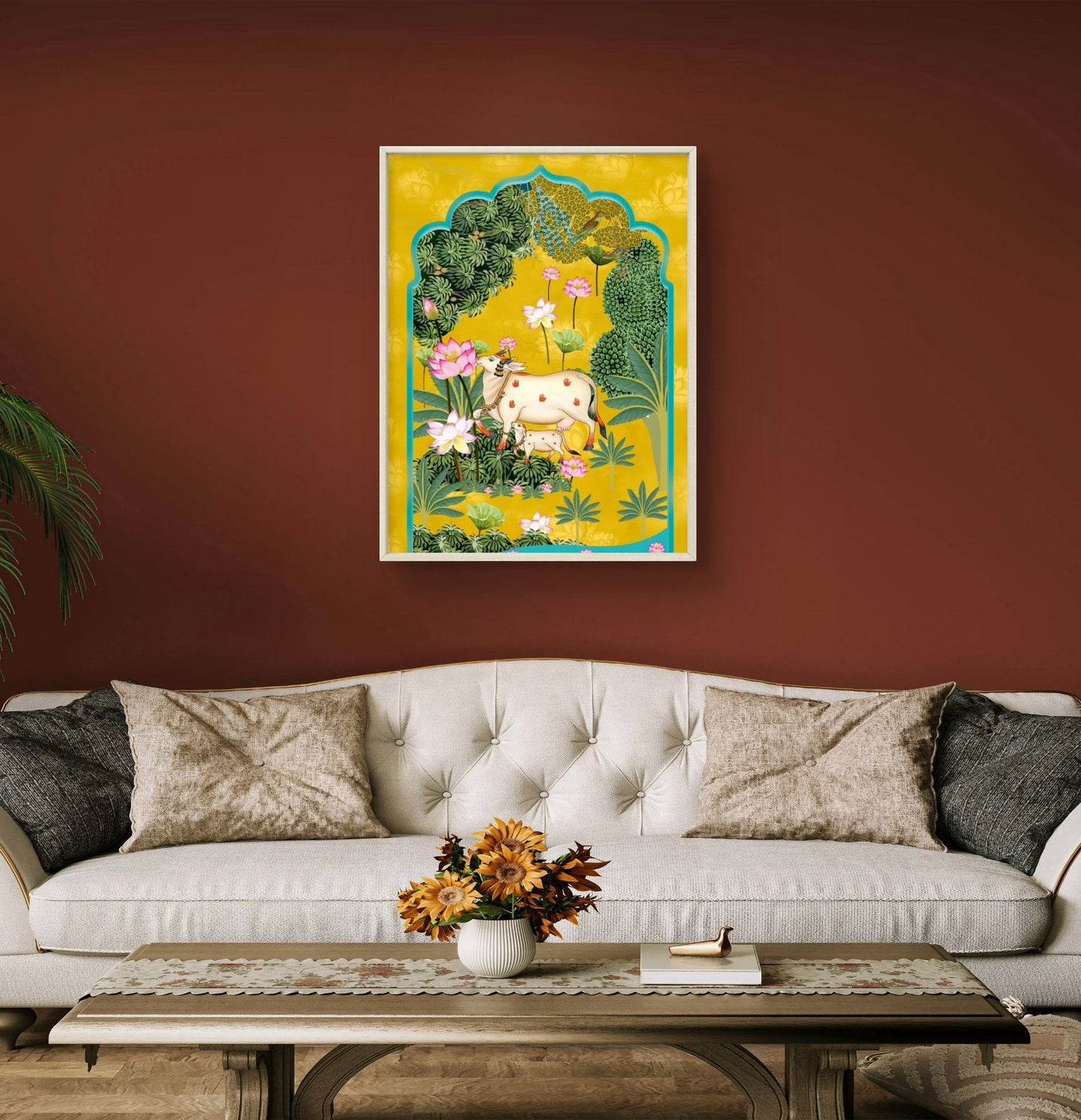 Traditional Pichwai Premium Canvas Painting - Buy Online | Decor By Neon