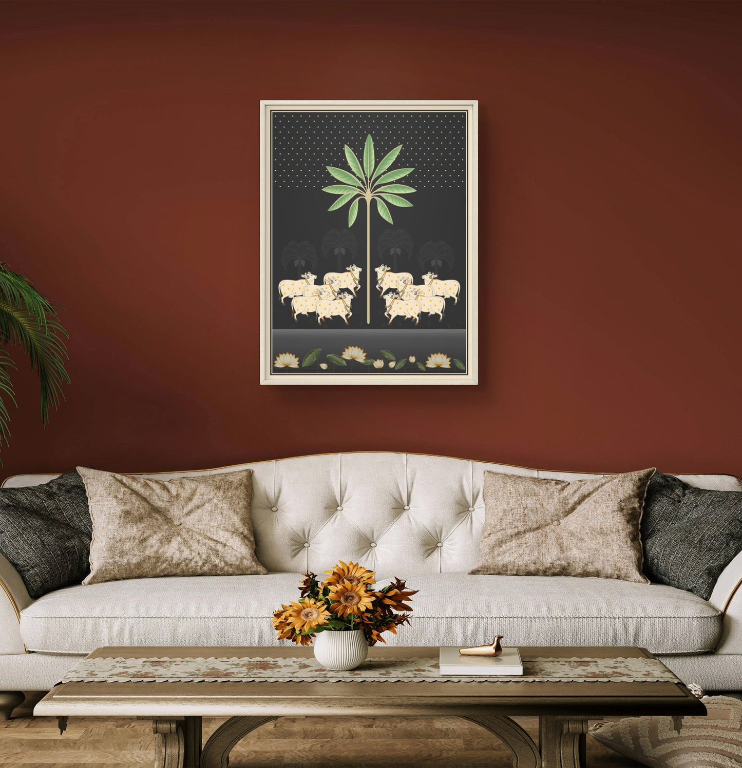 Traditional Pichwai Premium Canvas Painting - Buy Online | Decor By Neon