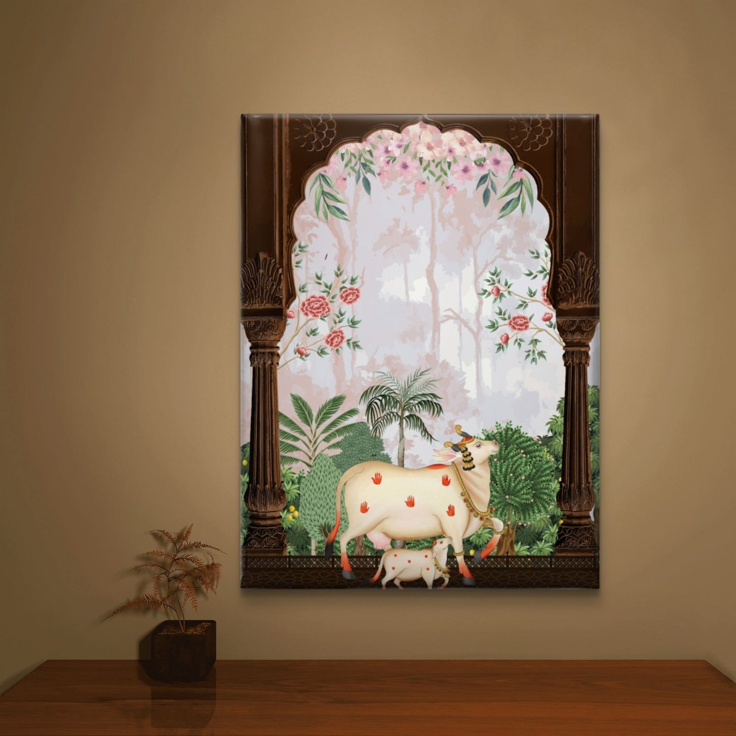 Traditional Pichwai Premium Canvas Painting - Buy Online | Decor By Neon