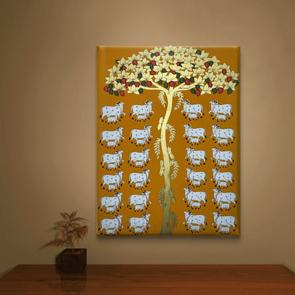Traditional Pichwai Premium Canvas Painting