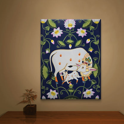 Traditional Pichwai Premium Canvas Painting