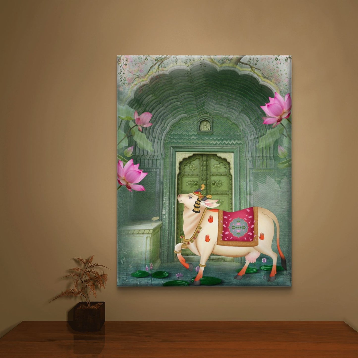 Traditional Pichwai Premium Canvas Painting - Buy Online | Decor By Neon