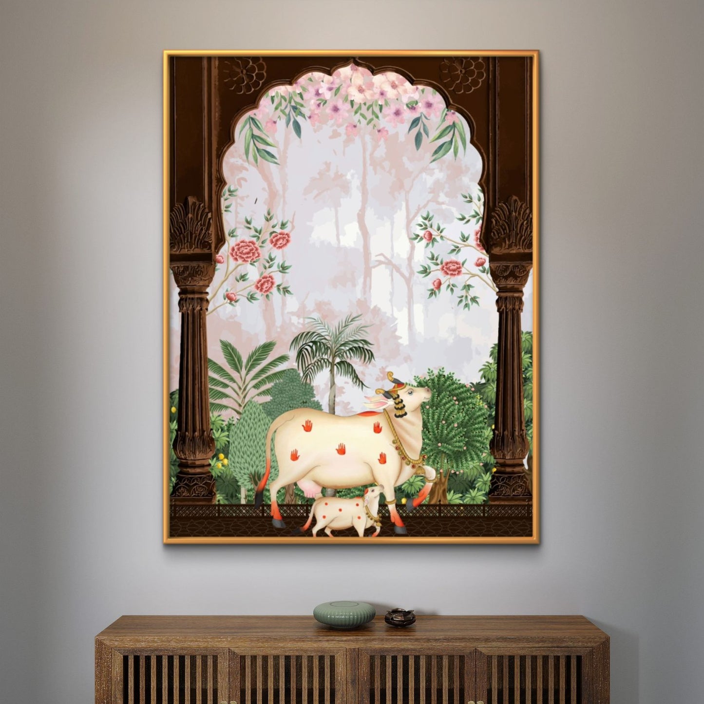 Traditional Pichwai Premium Canvas Painting - Buy Online | Decor By Neon