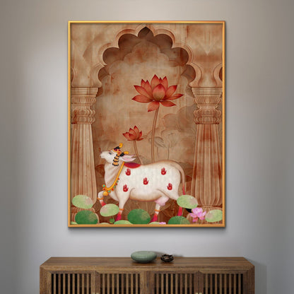 Traditional Pichwai Premium Canvas Painting