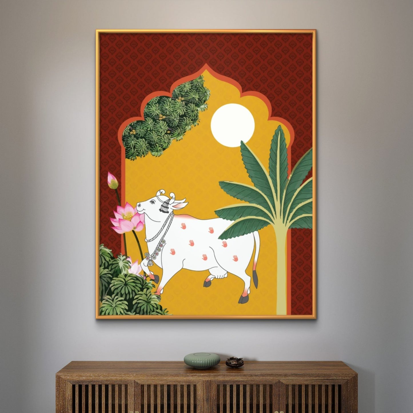 Traditional Pichwai Premium Canvas Painting - Buy Online | Decor By Neon