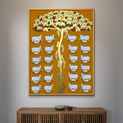 Traditional Pichwai Premium Canvas Painting