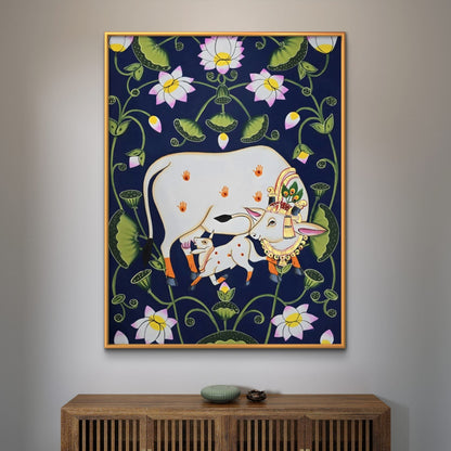 Traditional Pichwai Premium Canvas Painting