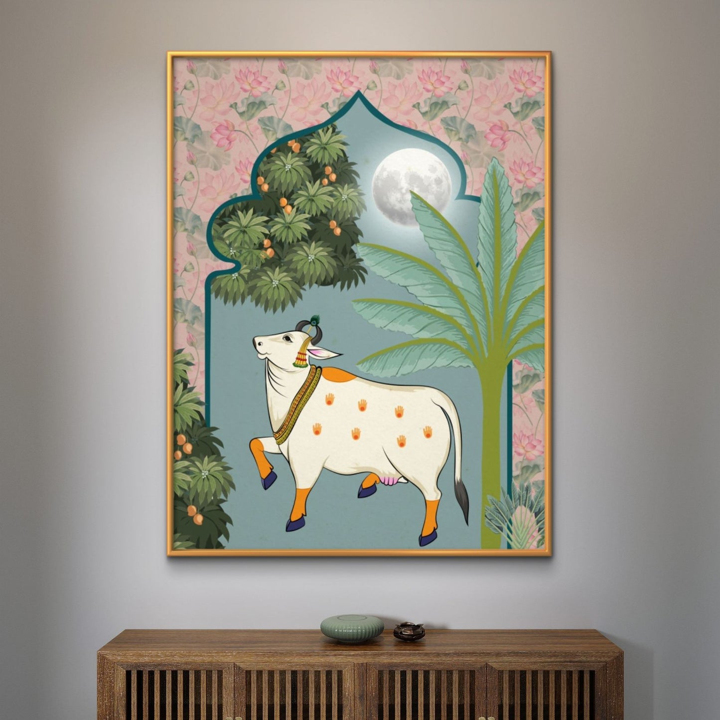 Traditional Pichwai Premium Canvas Painting - Buy Online | Decor By Neon