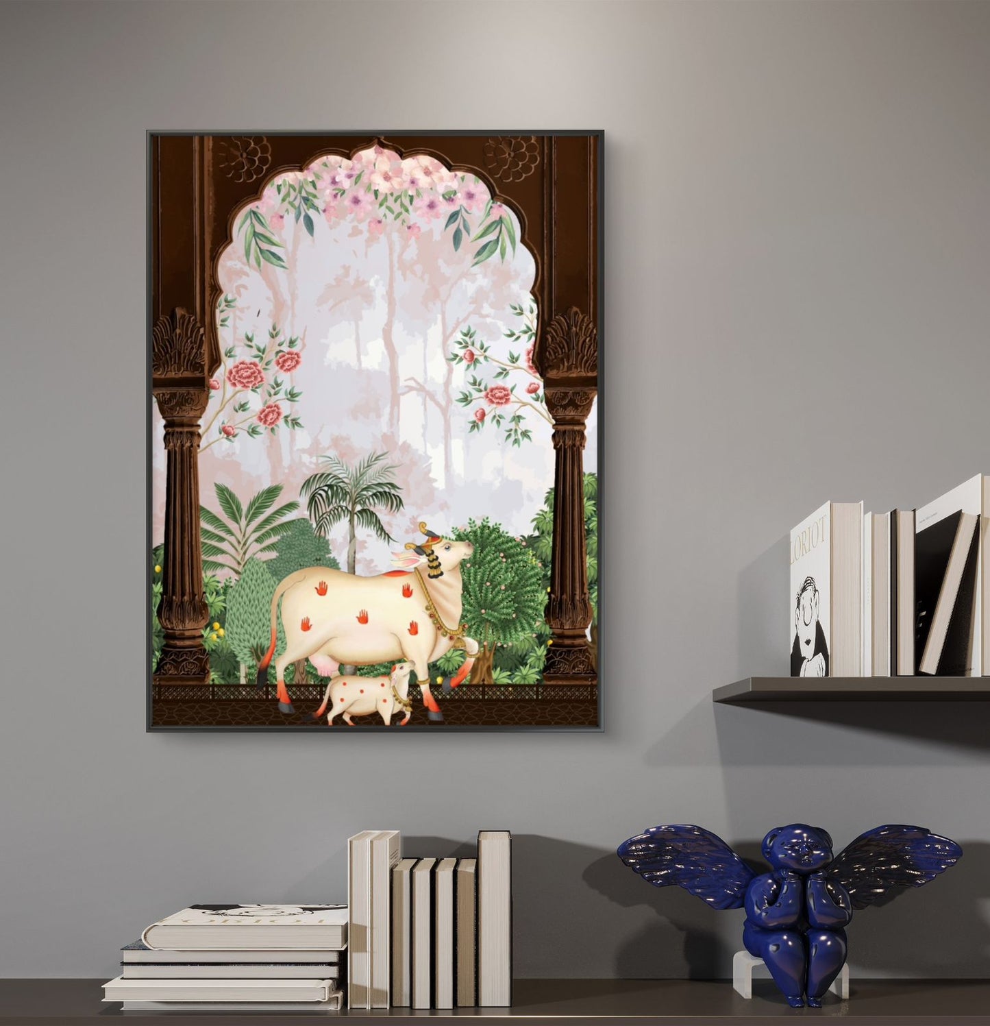 Traditional Pichwai Premium Canvas Painting - Buy Online | Decor By Neon