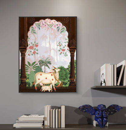 Traditional Pichwai Premium Canvas Painting