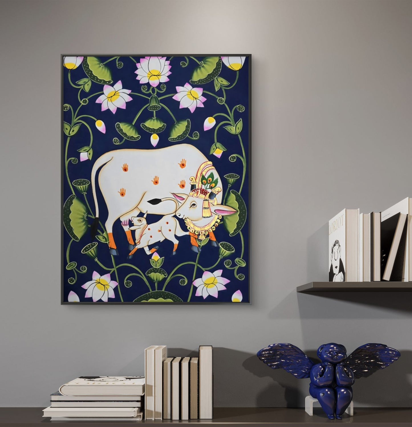 Traditional Pichwai Premium Canvas Painting - Buy Online | Decor By Neon