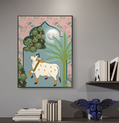 Traditional Pichwai Premium Canvas Painting