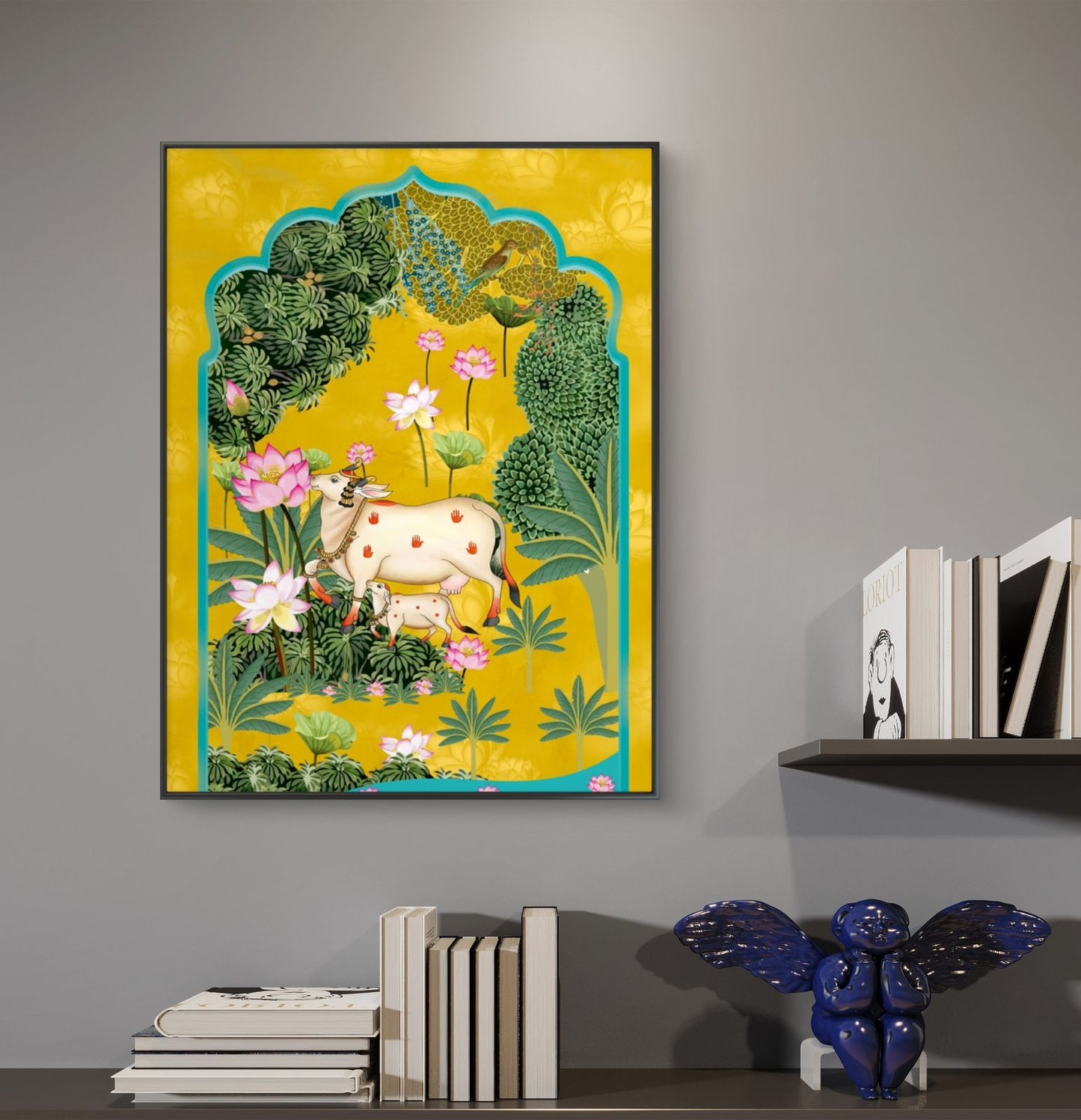 Traditional Pichwai Premium Canvas Painting - Buy Online | Decor By Neon