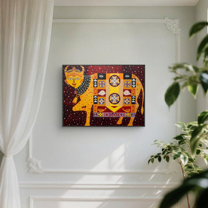 Traditional Pichwai Premium Canvas Painting