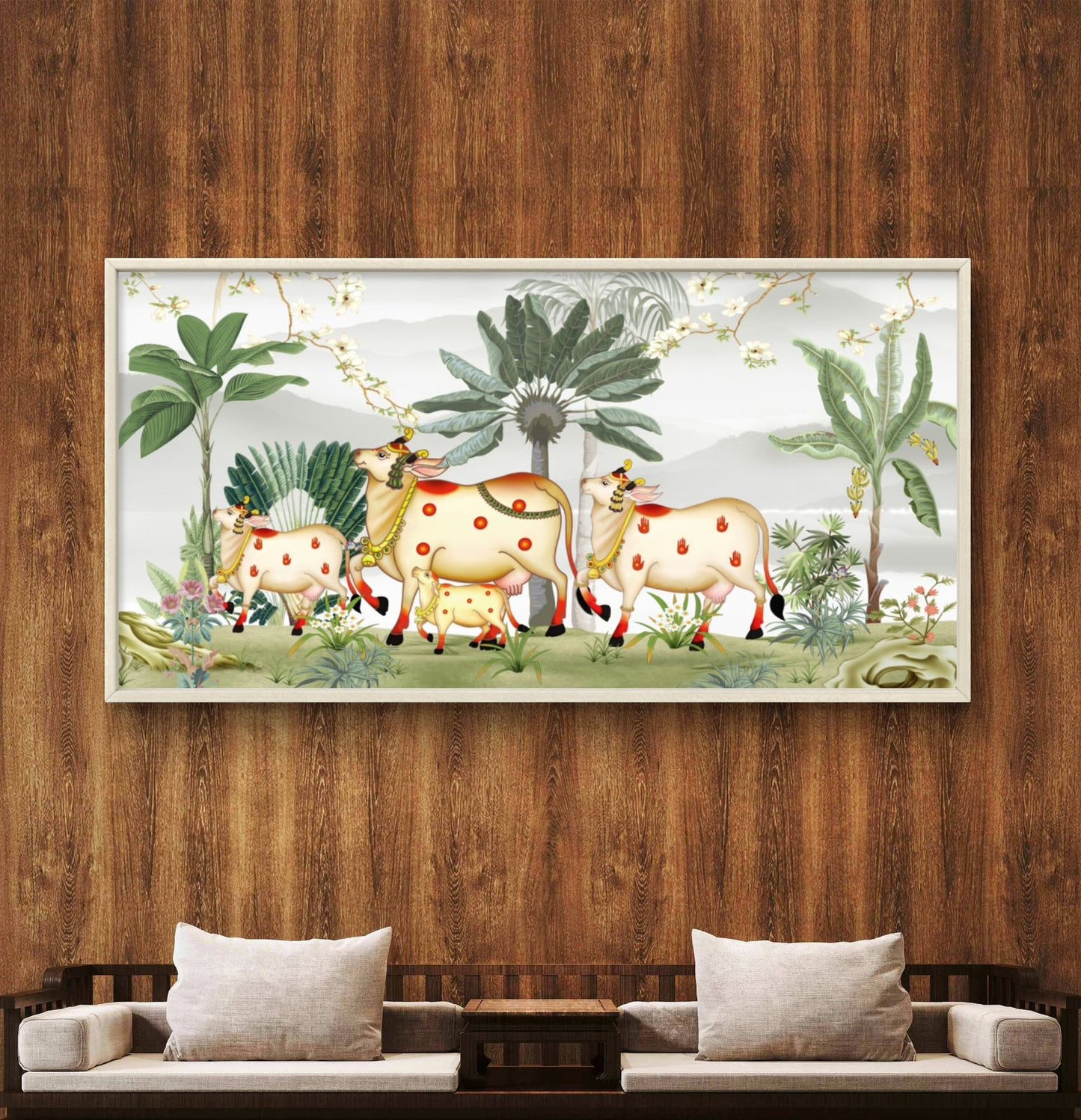 Traditional Pichwai Premium Canvas Painting - Buy Online | Decor By Neon