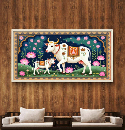 Traditional Pichwai Premium Canvas Painting