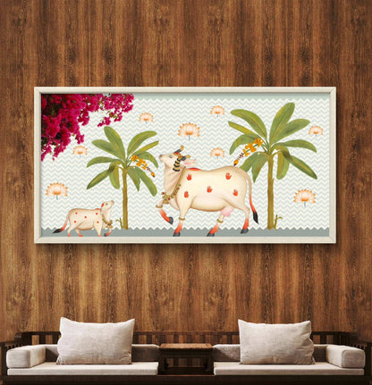 Traditional Pichwai Premium Canvas Painting