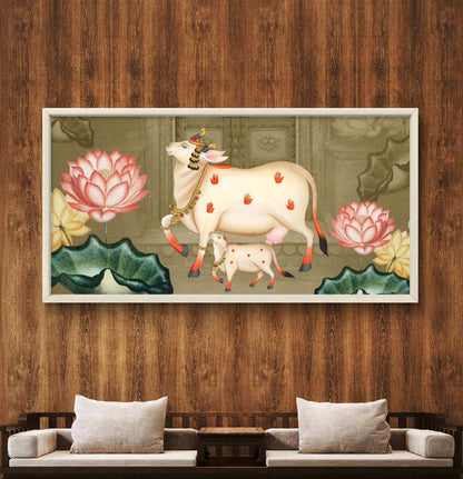 Traditional Pichwai Premium Canvas Painting
