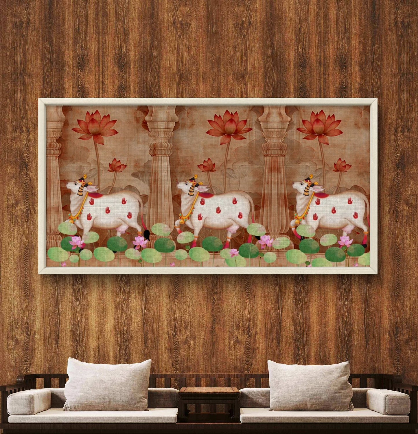 Traditional Pichwai | Shrinathji Premium Canvas Painting - Buy Online | Decor By Neon