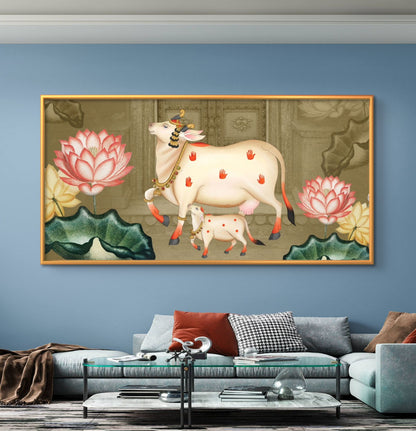 Traditional Pichwai Premium Canvas Painting