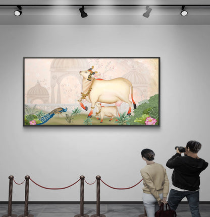 Traditional Pichwai Premium Canvas Painting