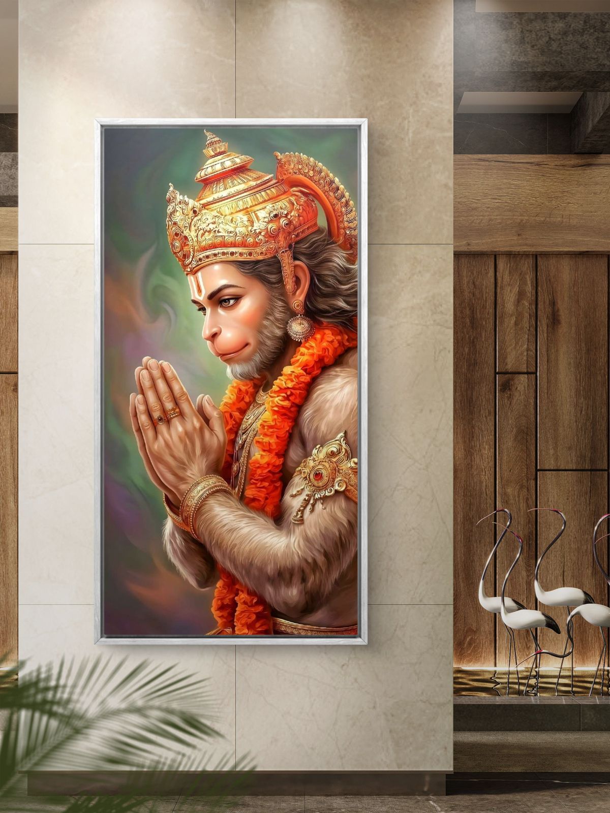 Lord Hanuman Premium Canvas Painting - Buy Online | Decor By Neon