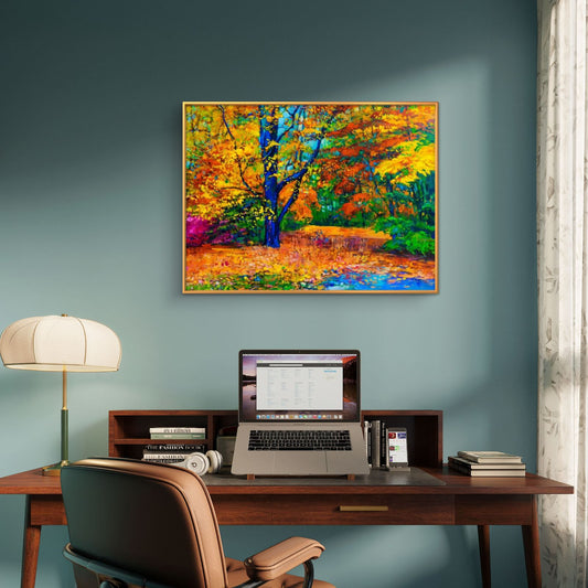 Nature Scenery Premium Canvas Painting - Premium Wall Art | Decor By Neon