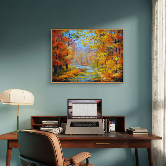 Nature Scenery Premium Canvas Painting - Premium Wall Art | Decor By Neon