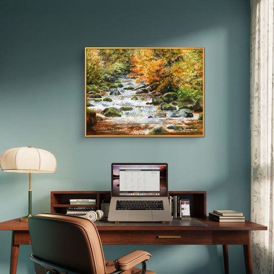 Nature Scenery Premium Canvas Painting - Premium Wall Art | Decor By Neon