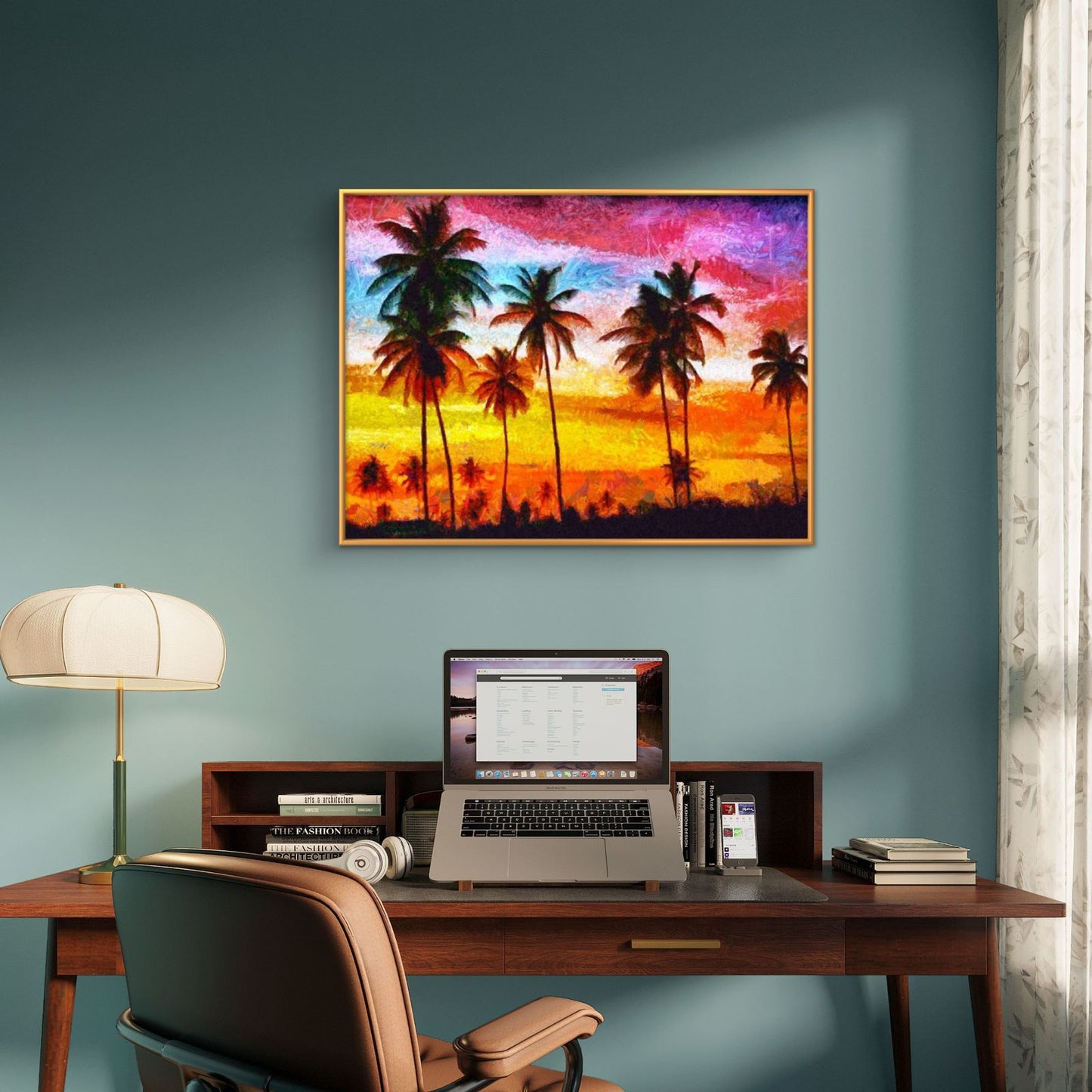 Nature Scenery Premium Canvas Painting - Buy Online | Decor By Neon