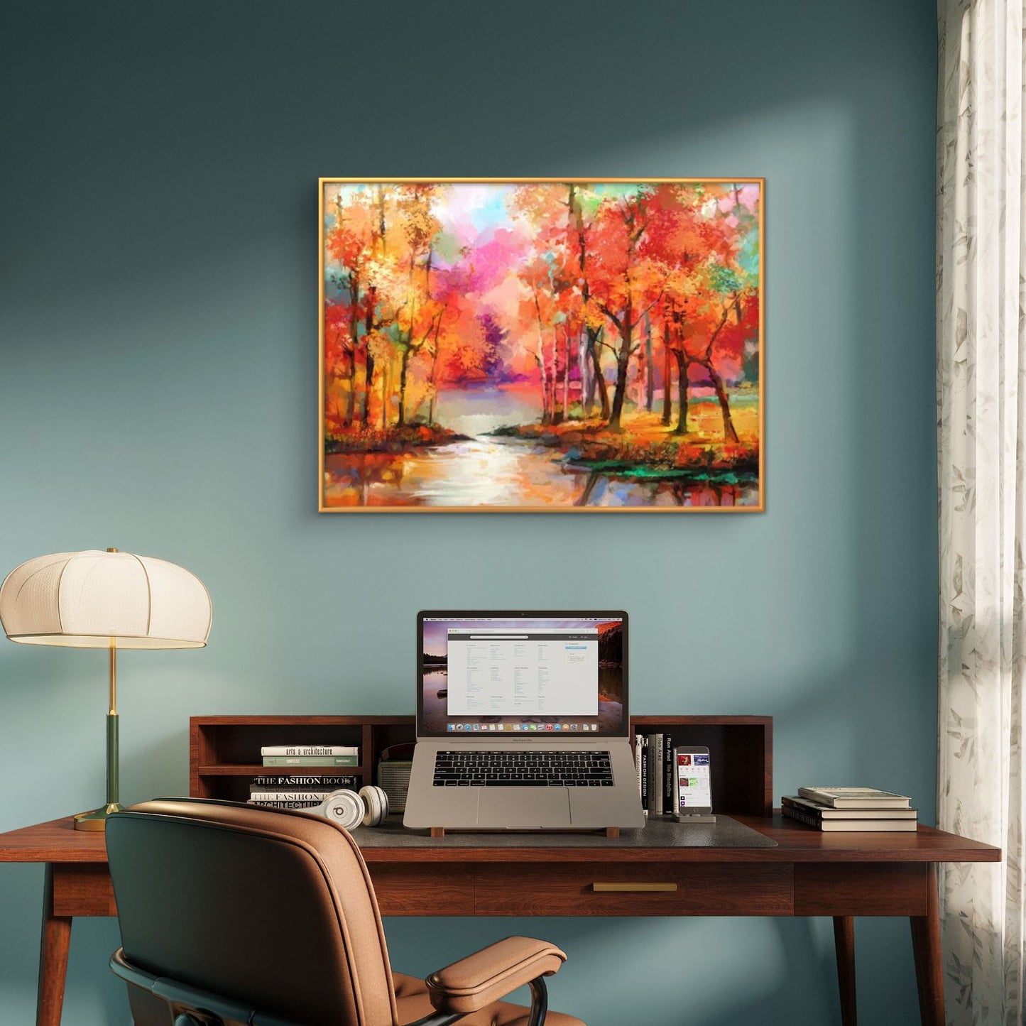 Nature Scenery Premium Canvas Painting - Buy Online | Decor By Neon