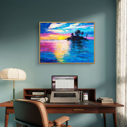 Nature Scenery Premium Canvas Painting - Premium Wall Art | Decor By Neon