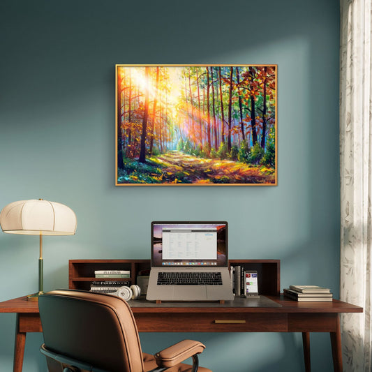 Nature Scenery Premium Canvas Painting - Premium Wall Art | Decor By Neon