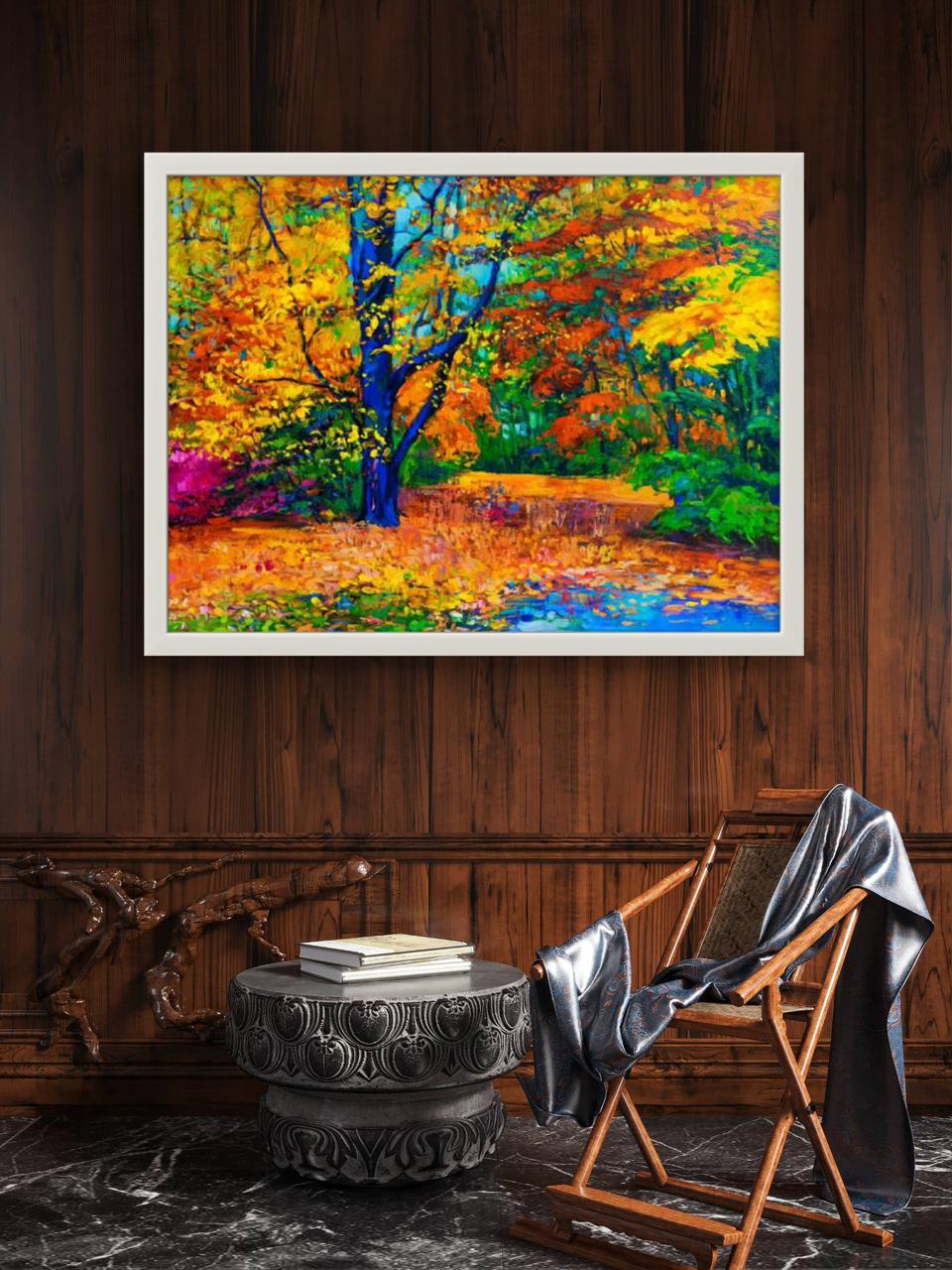 Nature Scenery Premium Canvas Painting - Buy Online | Decor By Neon