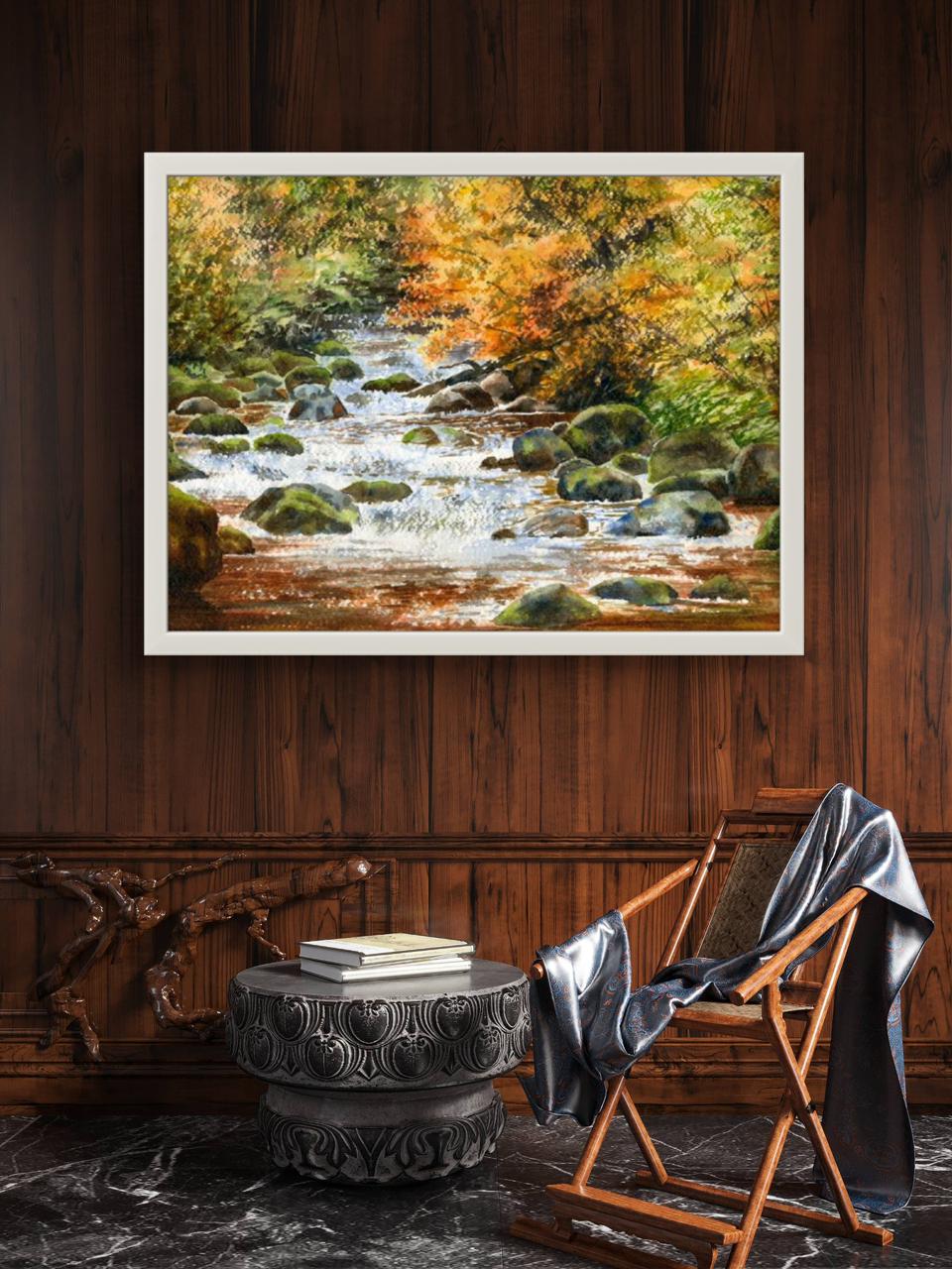 Nature Scenery Premium Canvas Painting - Buy Online | Decor By Neon