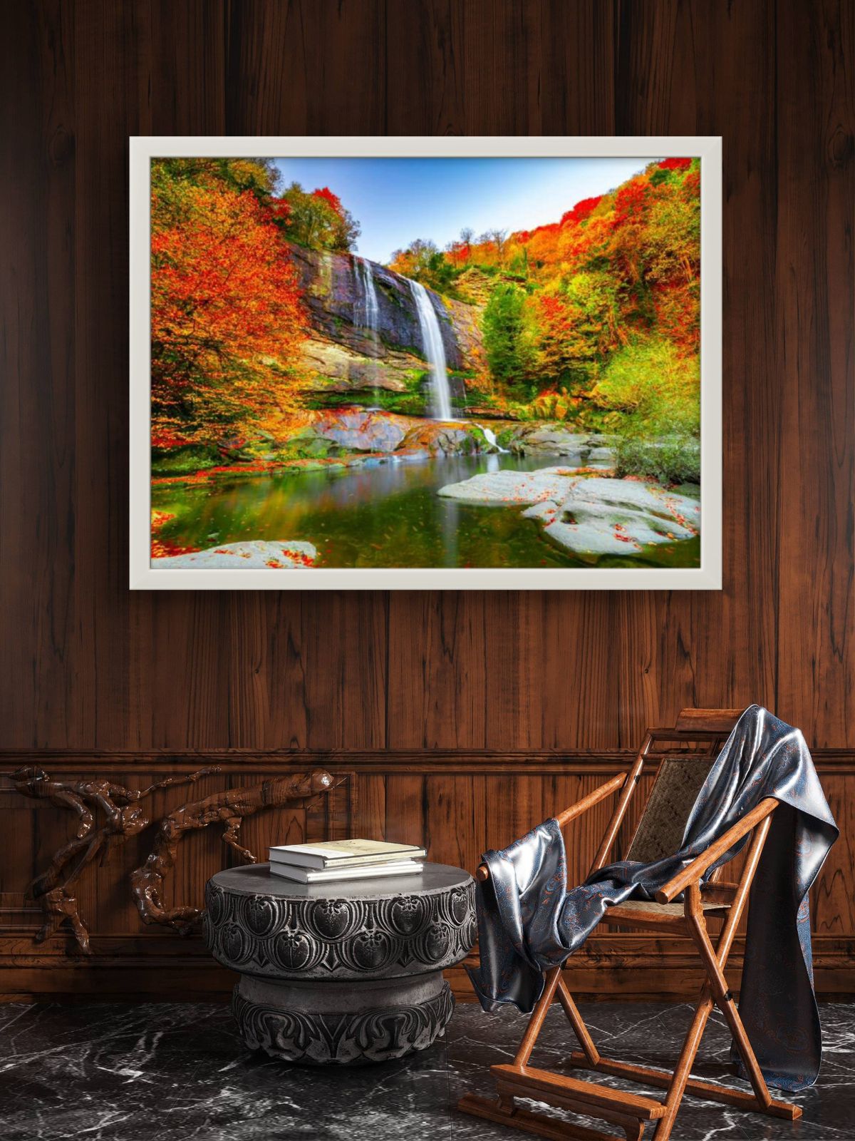 Nature Scenery Premium Canvas Painting - Buy Online | Decor By Neon