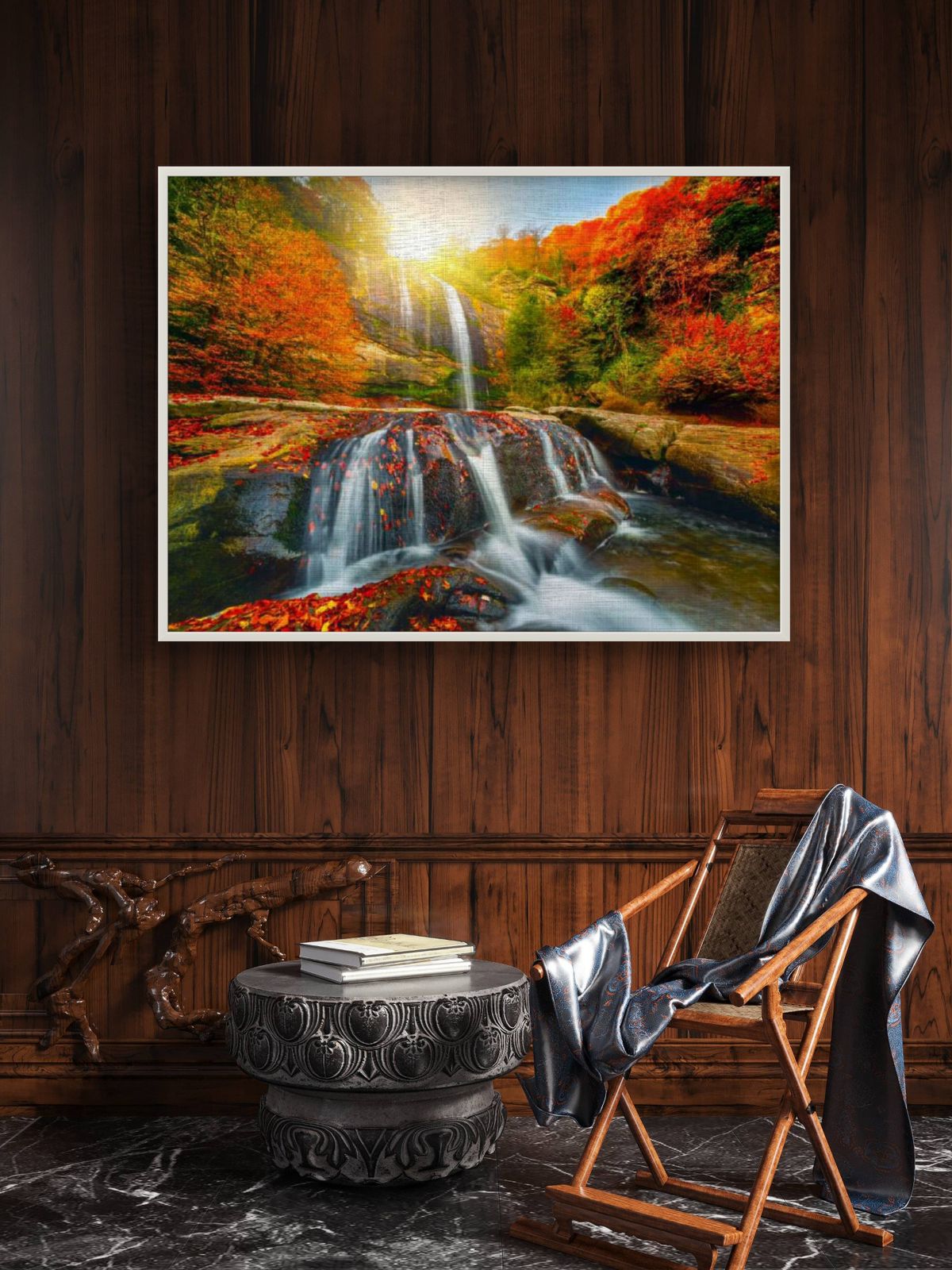 Nature Scenery Premium Canvas Painting - Buy Online | Decor By Neon